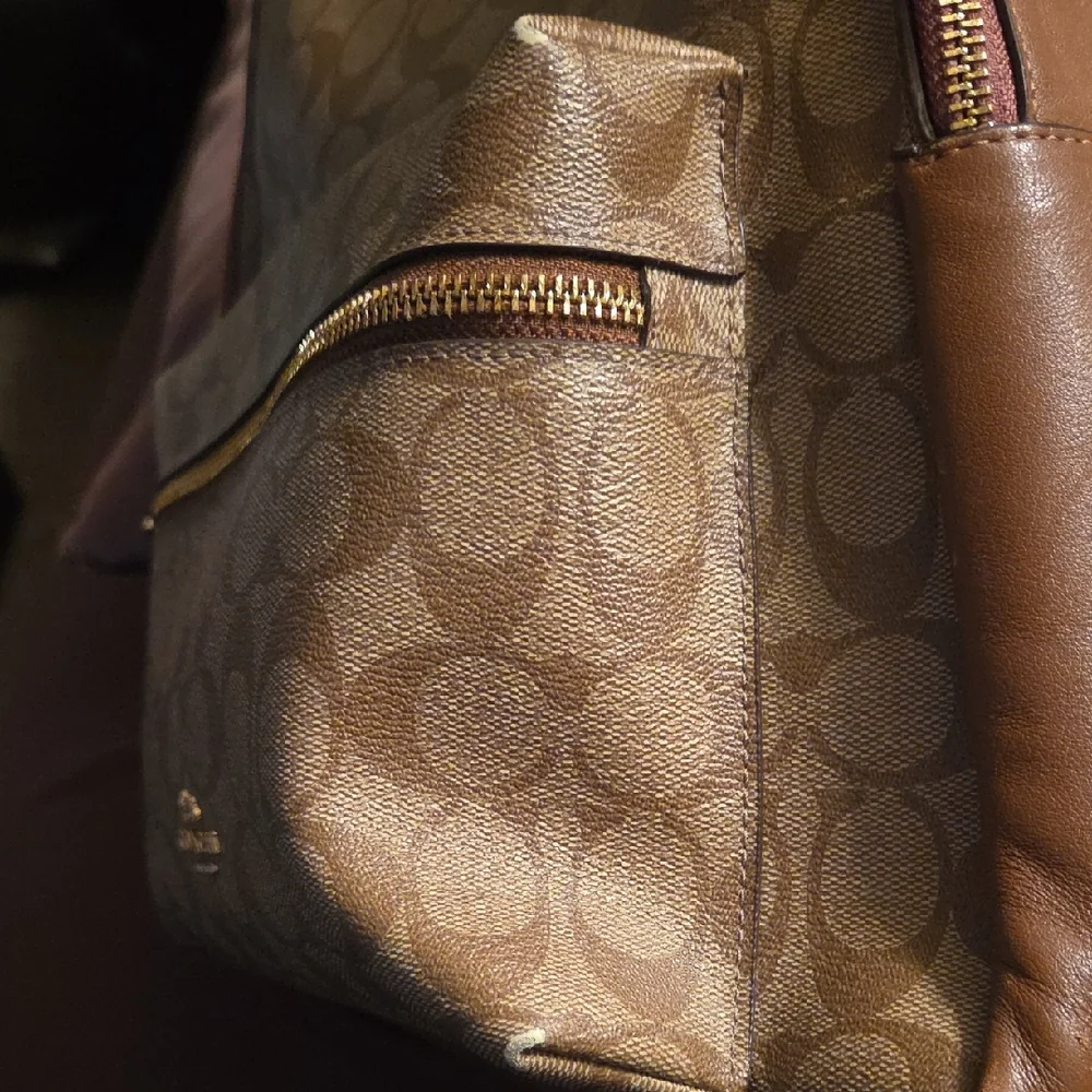 Coach Signature Small Backpack in Brown